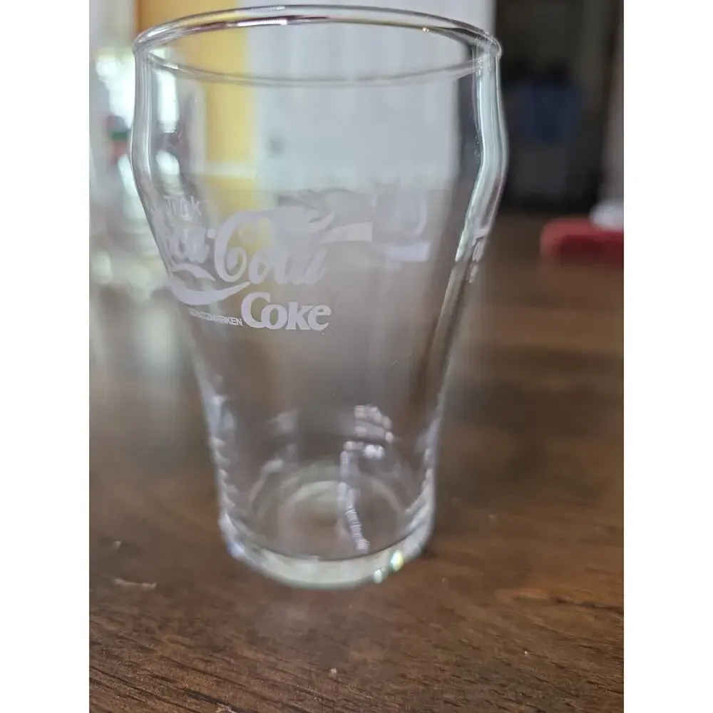 Vtg Trink Coca-Cola Coke Koffeinhaltig German 3-3/4